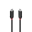 Attēls no CABLE USB4 240W TYPE C 1M/BLACK LINE 37001 LINDY