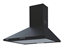 Attēls no CATA | Hood | OMEGA 600 BK | Wall mounted | Energy efficiency class C | Width 60 cm | 645 m³/h | Mechanical | LED | Black