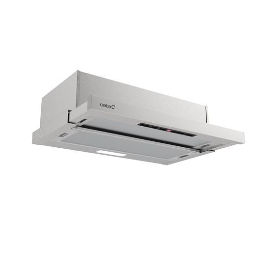 Picture of CATA Hood | TFK 6005 X | Telescopic | Energy efficiency class B | Width 60 cm | 360 m³/h | Mechanical | CSLED | Stainless steel