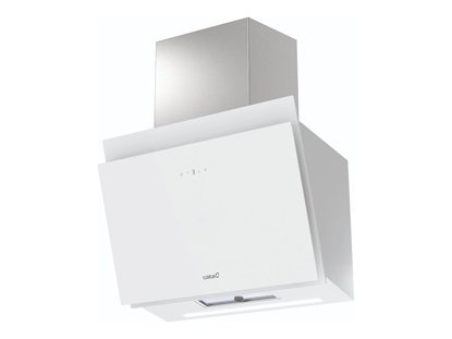Изображение CATA Hood | THALASSA PRO 60 GWH | Wall mounted | Energy efficiency class A+++ | Width 60 cm | 842 m³/h | Electronic | LED | White Glass