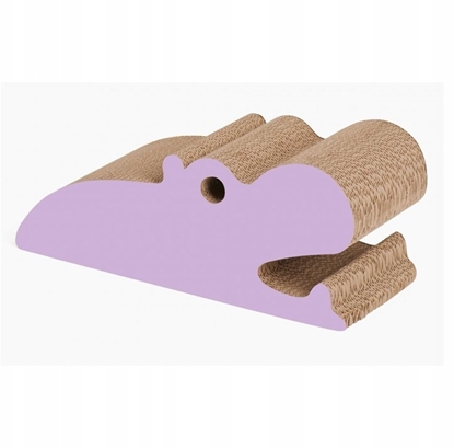 Picture of Catit Zoo Scratcher Hipopotam, drapak, dla kota, kartonowy, 44 x 18,5 x 18,5 cm