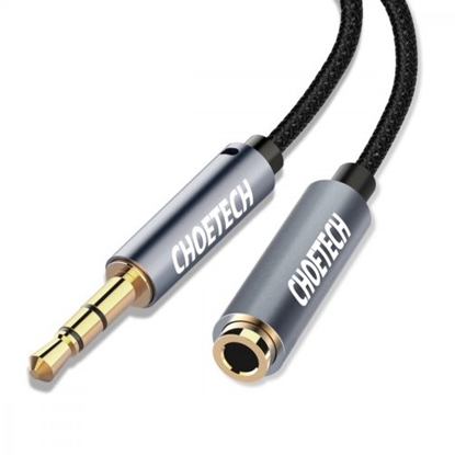 Изображение CHOETECH Audio Aux Cable 3.5mm, M-F, 2m
