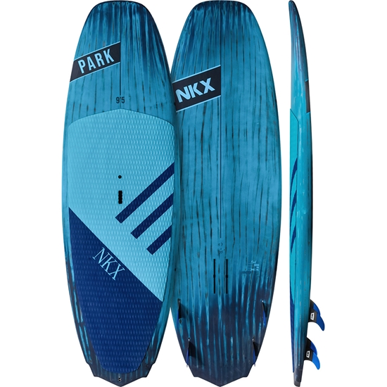 Picture of Cietais SUP dēlis NKX Park Carbon 9'5 Teal