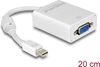 Изображение Delock Adapter mini DisplayPort 1.2 male > VGA female white