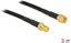 Picture of Delock Antenna Cable RP-SMA plug  RP-SMA jack CFD200 3 m low loss