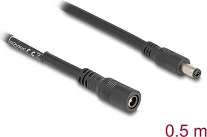 Изображение Delock Cable DC Extension 5.5 x 2.1 mm male  female