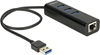 Изображение Delock USB 3.0 Hub 3 Port + 1 Port Gigabit LAN 10/100/1000 Mbps