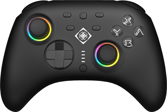 Picture of Deltaco Controller 2 C Taste RGB Wireless czarny Switch