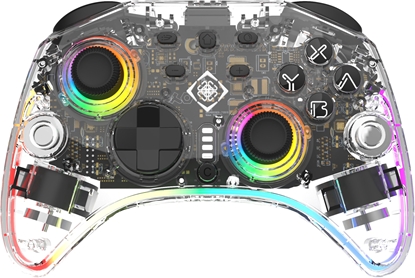 Picture of Deltaco Deltaco Controller 2 C Taste RGB Wireless transparent Switch