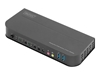 Picture of Digitus KVM Switch, 2-Port, 4K60Hz, 2 x DP in, 1 x DP/HDMI out