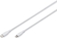 Attēls no Digitus Lightning silicone connection cable, USB-C - Lightning, 2m, white
