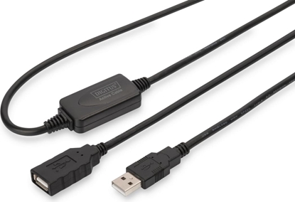 Attēls no Digitus USB 2.0 Active Extension Cable 10m