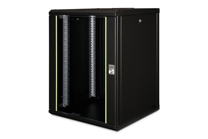 Изображение Digitus Wall Mounting Cabinet Unique Series | DN-19 16U-6/6-SW | 82 x 60 x 60 cm | Black