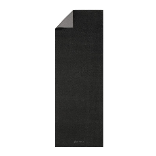 Изображение Double-sided Vingrošanas paklājiņš Gaiam "GRANITE / STORM" 4 mm 61956