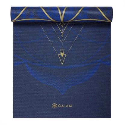 Picture of Double-sided Vingrošanas paklājiņš Gaiam Sun and Moon 6mm 63419