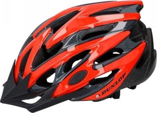 Picture of Dunlop Kask rowerowy MTB (Czerwono-czarny)