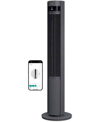 Изображение Duux | Fan | Elevate | Smart Tower Fan | 4.5-40 W | Number of speeds 12 | Oscillation | Remote control | White