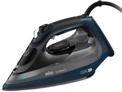 Picture of elazko Braun Braun TexStyle 9 0127409002 elazko elazko parowe EloxalPlus soleplate 3200 W Ciemny Niebieski