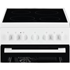 Picture of Electrolux 300.sērijas elektriskā plīts ar elektrisko cepeškrāsni, balta, 50cm