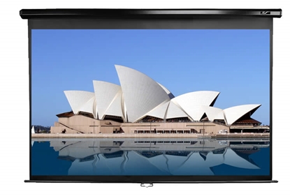 Изображение Elite Screens | Manual Series | M128UWX | Diagonal 128 " | 16:10 | Viewable screen width (W) 275 cm | Black