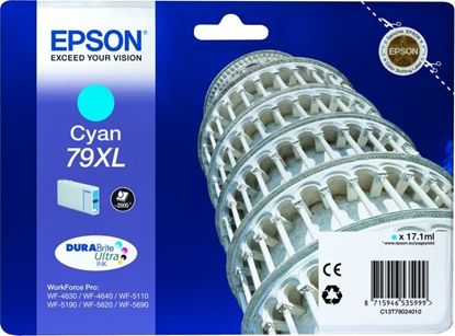 Attēls no Epson DURABrite Ultra Ink 79 XL ink cartridge cyan T 7902