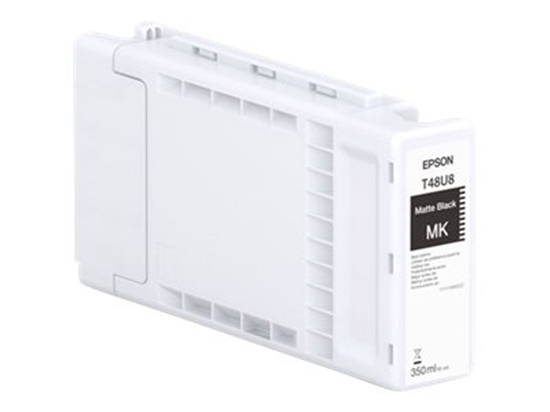 Picture of Epson Singlepack UltraChrome Pro 6 Matte Black T48U80N (350ml) | Epson C13T48U80N | Epson T48U8 - matte black - original - ink cartridge | Epson UltraChrome Pro6 | Matte black