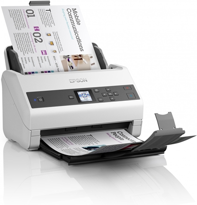 Изображение Epson WorkForce DS-970 Sheet-fed scanner 600 x 600 DPI A4 Grey, White