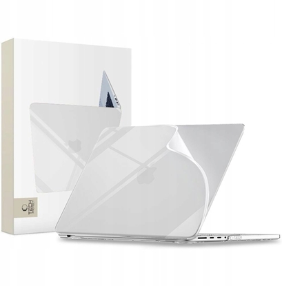 Изображение Etui Tech-Protect TECH-PROTECT Etui do laptopów Softshell MacBook Pro 16 M1-M5 / M5 Pro / M5 Pro Max 2021-2026 Crystal clear