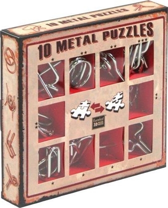 Attēls no Eureka Gra amigówki Puzzle Mania 10 szt. czerwony