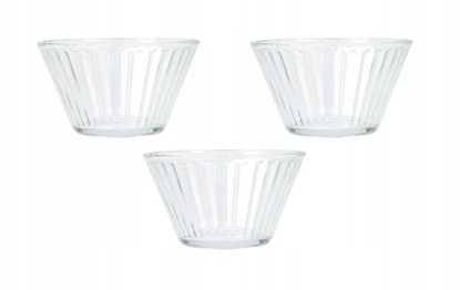 Picture of Excellent Houseware Miseczki 11,5 cm 270 ml Szko 3 szt do Zmywarki EXCELLENT HOUSEWARE