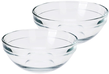 Picture of Excellent Houseware Miseczki szklane 14 cm, 500 ml 2 szt.