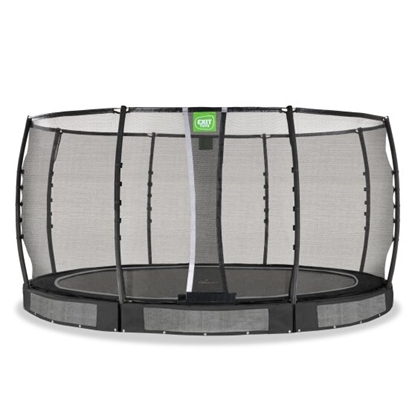 Attēls no EXIT Allure Premium zemes batuts ø427cm - melns