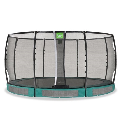 Attēls no EXIT Allure Premium zemes batuts ø427cm - zaļš
