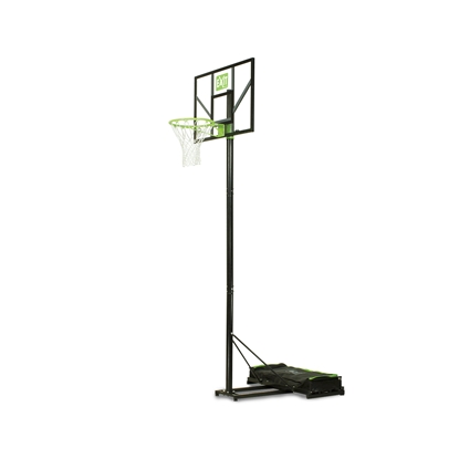 Attēls no EXIT Comet portatīvais basketbola dēlis - zaļš/melns