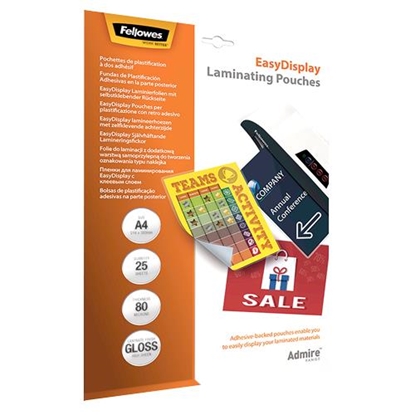 Picture of Fellowes 5601703 laminator pouch 25 pc(s)