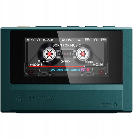 Picture of FiiO SNOWSKY ECHO* green - Przenony odtwarzacz Hi-Res