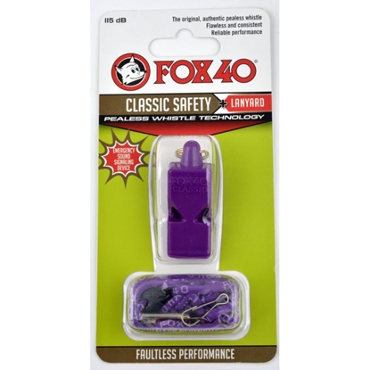 Attēls no FOX Classic svilpe + string 9903-0808 purple