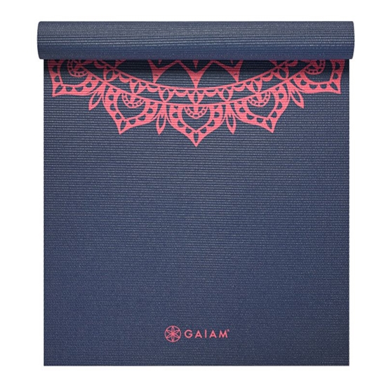 Picture of GAIAM Pink Marrakesh 4 MM 62429 Vingrošanas paklājiņš