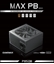 Изображение Gamemax PSU | MAX P850B | 850 W | Bronze | Non-Modular