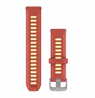 Picture of Garmin Zapicie byskawiczne 20mm Silikon Red Pink/Mango