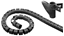 Attēls no Goobay | 2.5 m robust spiral wire management system   string plastic cable duct with a diameter of 20 mm length of 2.5 m can be adjusted by cutting with scissors comes with easy-insert tool  Technical specifications  Cable  Cable type  coiled cable   Gene