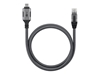 Изображение Goobay | USB-A 3.1 to RJ45 Ethernet Cable, 1 m | 70696 | Black