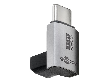 Picture of Goobay USB-C Adapter Vertical 90° Short, USB4 | 74444