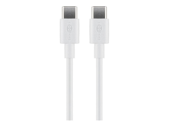 Picture of Goobay USB-C,Charging and Sync Cable, 2 m, white | Goobay