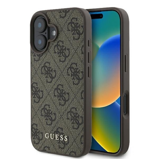 Picture of Guess GUHCP16MG4GFBR Back Case for Apple iPhone 16 Plus