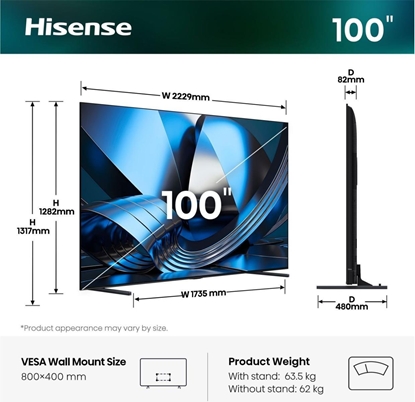 Attēls no Hisense 100U7DSE