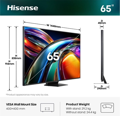 Attēls no Hisense 65UR9DS