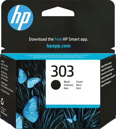 Picture of HP 303 Black Original Ink Cartridge