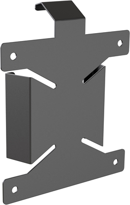 Attēls no iiyama BLACK VESA Mount Bracket for SFF (Small Form Factor) PC/Media Player, fits for wide shape neck 32~34"