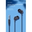 Attēls no iKAKU KSC-292 Universālas Vieglas HiFi In-Ear Austiņas 3.5mm ar Mikrofonu 1.2m Melnas